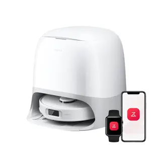 Roborock Qrevo Curv 5XC robot vacuum and mop.