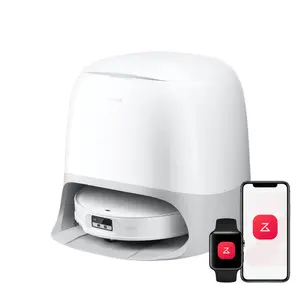 Roborock Qrevo CurvX robot vacuum and mop.